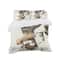 Designart 'Gold Glam Squares II' Glam Bedding Set - Duvet Cover & Shams